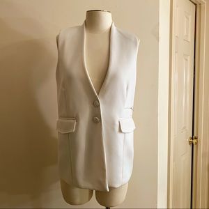 Philosophy White Vest size XS